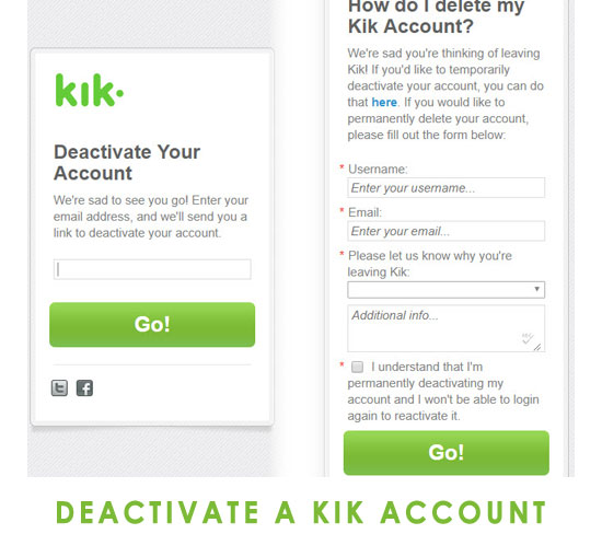 kik login without app