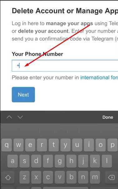 how to delete a Telegram account
